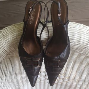 Franco Fortini slingback heels